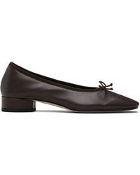 Aeyde - Burgundy Onda Heels - Lyst