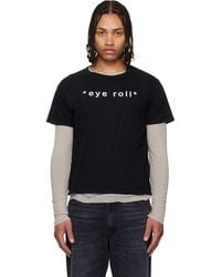 R13 - 'Eye Roll' Boy T-Shirt - Lyst