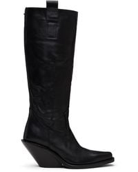 Ann Demeulemeester - Lidar Western Boots - Lyst
