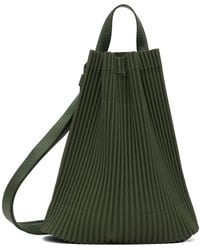 Homme Plissé Issey Miyake - Drawstring Pleats Bag - Lyst
