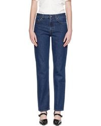 TOTEME - Low Straight Jeans - Lyst