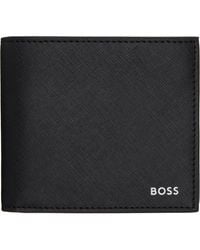 BOSS - Foil Logo Wallet - Lyst