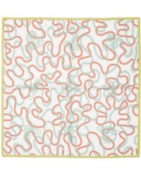 Vivienne Westwood - Off- Wiggle Orb Square Scarf - Lyst