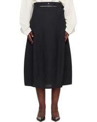 Studio Nicholson - Orcha Midi Skirt - Lyst