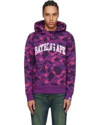 A Bathing Ape - Color Camo Pullover Hoodie - Lyst
