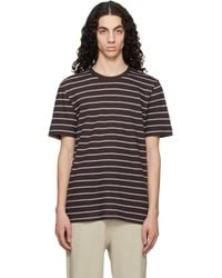 BOSS - Cotton-Linen Regular Fit T-Shirt - Lyst