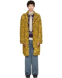 Dries Van Noten - Oversized Printed Parka Coat - Lyst