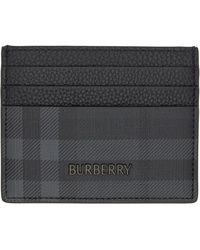 Burberry - City Check Card Holder - Lyst