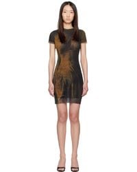 Jean Paul Gaultier - Ssense Exclusive Printed Acid Water Minidress - Lyst