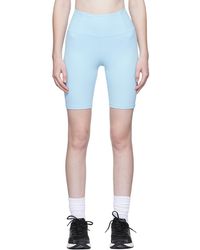 GIRLFRIEND COLLECTIVE - Blue Rib High-rise Run Shorts - Lyst