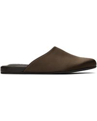 Ancient Greek Sandals - ブラウン 'The Slipper' スリッパ - Lyst