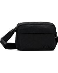 BOSS - Canvas Shoulder Bag - Lyst