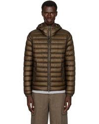 C.P. Company - Khaki D.D. Shell Goggle Down Jacket - Lyst