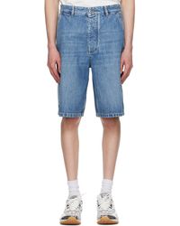 Bottega Veneta - Vintage Denim Cargo Shorts - Lyst