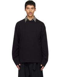 Dries Van Noten - Long Sleeve Cotton T-Shirt - Lyst