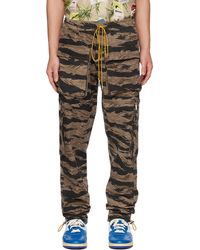 Rhude - Brown Classic Cargo Pants - Lyst