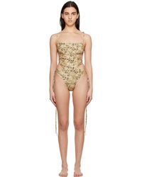 KNWLS - Ssense Exclusive Ntica One-piece Swimsuit - Lyst