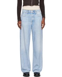 Rag & Bone - Jean Ample Bleu En Miramar - Lyst