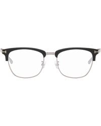 Tom Ford - Block Browline Light Optical Glasses - Lyst