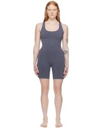 Skims - Blue Outdoor Mid Thigh Jumpsuit - Lyst
