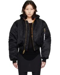 Vetements - Alpha Industries Edition Fitted Reversible Bomber Jacket - Lyst