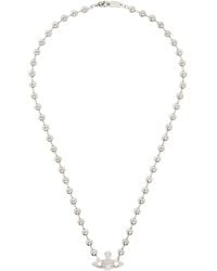 Vivienne Westwood - Thames Mini Bas Relief Necklace - Lyst
