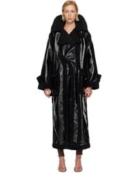 OTTOLINGER - Oversized Split Faux-Shearling Coat - Lyst