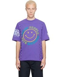 Marine Serre - Regenerated Graphic Jersey Ss T-Shirt - Lyst
