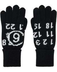 MM6 by Maison Martin Margiela - ロゴ 7ゲージ グローブ - Lyst