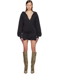 The Attico - American Fleece Minidress - Lyst