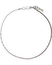 Paul Smith - Beaded Necklace - Lyst