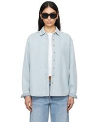Still Here - Western Denim Shirt - Lyst