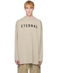 Fear Of God - グレー 'Eternal' 長袖Tシャツ - Lyst