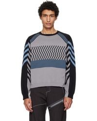 Kiko Kostadinov - Gizi Panelled Sweater - Lyst