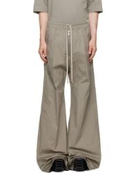 Rick Owens - Taupe Tower Wide Bela Trousers - Lyst