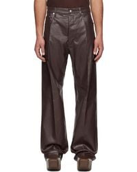 Rick Owens - Hollywood Coated Geth Jeans - Lyst