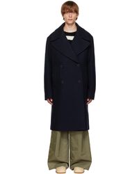 ブルー コート メンズ Lyst ブルー コート メンズ Lyst