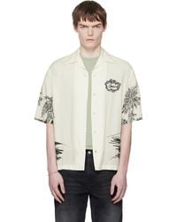 Amiri - Chateau Sketch Camp Shirt - Lyst