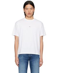 A.P.C. - Boxy Printed Micro Logo T-Shirt - Lyst