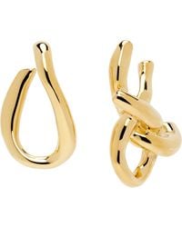 Givenchy - Chain Link Asymmetric Earrings - Lyst