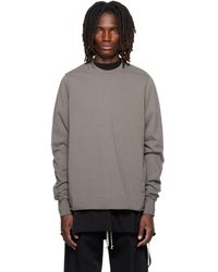 Rick Owens - Tower Crewneck Sweatshirt - Lyst