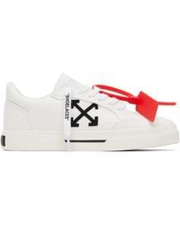 Off-White c/o Virgil Abloh - Vulcanized Low Canvas Sneakers - Lyst