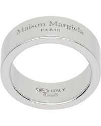 Maison Margiela - Logo Reference Ring - Lyst
