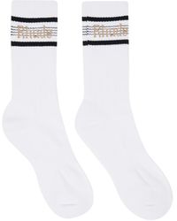 Rhude - Stripe Sport Socks - Lyst