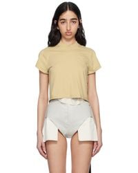 Rick Owens - Hollywood Cropped Small Level T-Shirt - Lyst