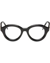 Loewe - Black Curvy Glasses - Lyst