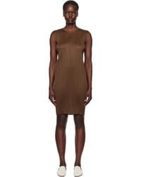 Pleats Please Issey Miyake - New Colorful Basics 4 Midi Dress - Lyst