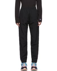 Champion Black Nylon Elastic Cuff Track Pants