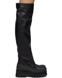 Chloé - Black Raina Over-the-knee Boots - Lyst