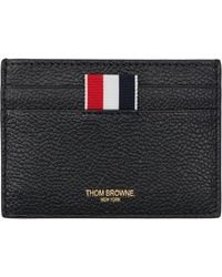 Thom Browne - Pebble Grain Single Card Holder - Lyst